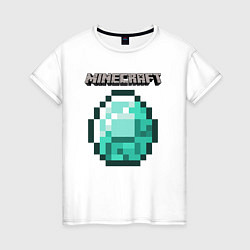 Женская футболка MINERCRAFT