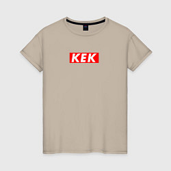 Женская футболка KEK SUPREME STYLE