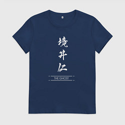 Женская футболка Ghost of Tsushima - иероглифы