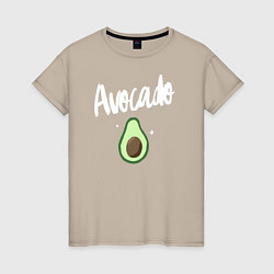 Женская футболка Avocado