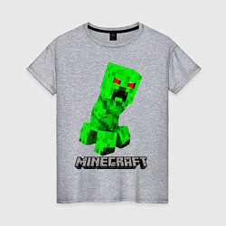 Женская футболка MINECRAFT CREEPER