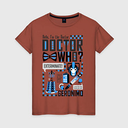 Женская футболка Hello, i'm the Doctor