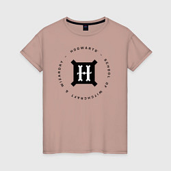 Женская футболка Хогвартс