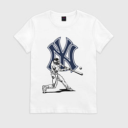 Женская футболка New York Yankees - baseball team