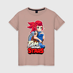 Женская футболка PAM Brawl Stars