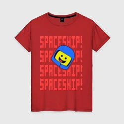 Женская футболка Spaceship