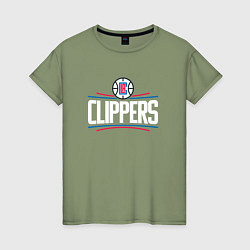 Женская футболка Los Angeles Clippers