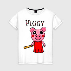 Женская футболка ROBLOX PIGGY