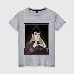 Женская футболка Spock Z