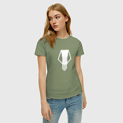 Футболка хлопковая женская Bakugo t-shirt, цвет: авокадо — фото 2
