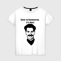 Женская футболка Come to Kazakhstan Z