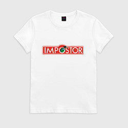 Женская футболка Impostormania Among us