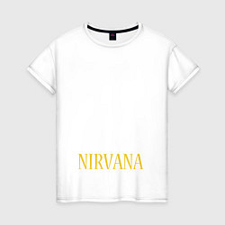 Женская футболка Nirvana