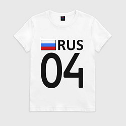 Женская футболка RUS 04