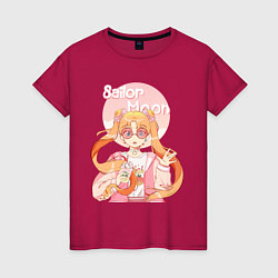 Женская футболка Sailor Moon Coffee