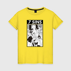 Женская футболка The Seven Deadly Sins