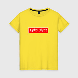 Женская футболка CS:GO Cyka Blyat