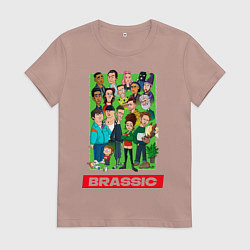 Женская футболка Brassic Art Голяк