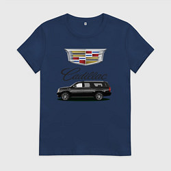 Женская футболка Cadillac