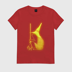 Женская футболка Золотой ежик