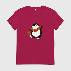 Женская футболка ПИНГВИНЁНОК парная
