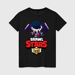 Женская футболка Brawl Stars Эдгар