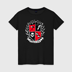 Футболка хлопковая женская Umbrella academy, цвет: черный