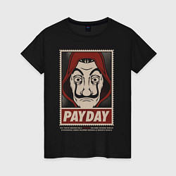 Женская футболка Payday