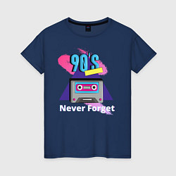 Женская футболка NEVER FORGET