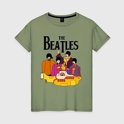 Женская футболка THE BEATLES