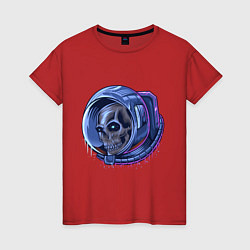 Женская футболка Мертвый астронавт