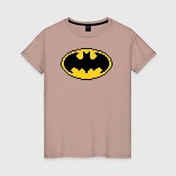 Женская футболка Batman 8 bit