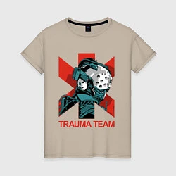 Женская футболка TRAUMA TEAM Cyberpunk 2077
