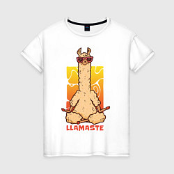 Женская футболка Llamaste