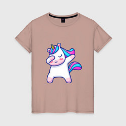 Женская футболка Cute unicorn