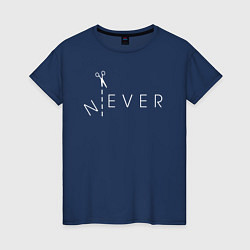 Женская футболка N EVER