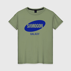 Женская футболка Samogon galaxy