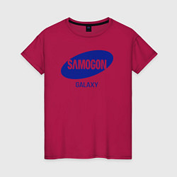 Женская футболка Samogon galaxy