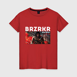 Женская футболка BRZRKR Кеану Ривз