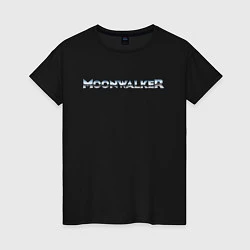 Женская футболка Майкл Джексон MOONWALKER