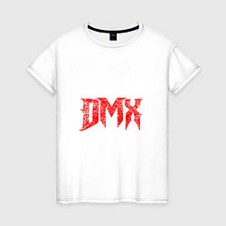 Женская футболка Рэпер DMX логотип logo