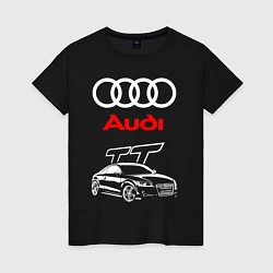 Женская футболка AUDI TT АУДИ ТТ СПОРТ