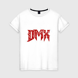 Женская футболка DMX Logo