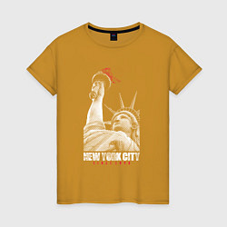 Женская футболка Statue Of Liberty