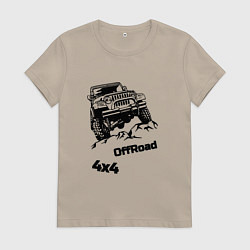 Женская футболка Offroad 4х4