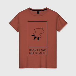 Женская футболка Bear Claw