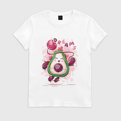 Женская футболка Авокадо dreams