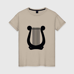 Женская футболка Музыкальный инструмент