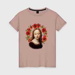 Женская футболка Renaissance Maiden