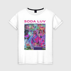 Женская футболка SODA LUV